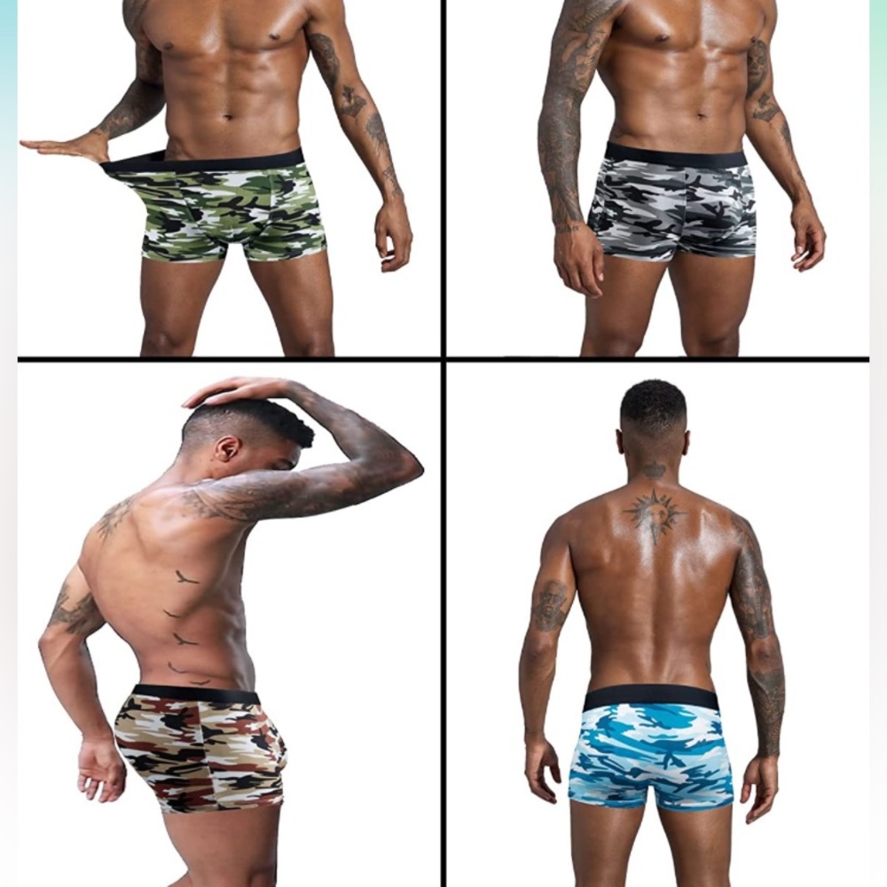 💕NWT Boxer Brief 4-Pack